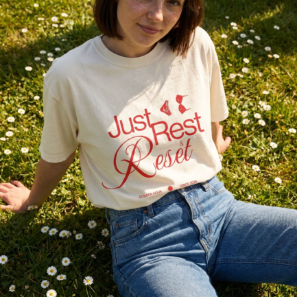 Just Rest Reset T-Shirt — Relaxation Tee